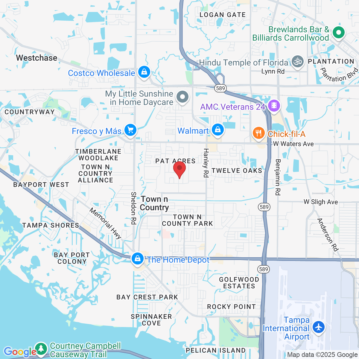 7205 Pat Blvd, Tampa, FL 33615, EE. UU.