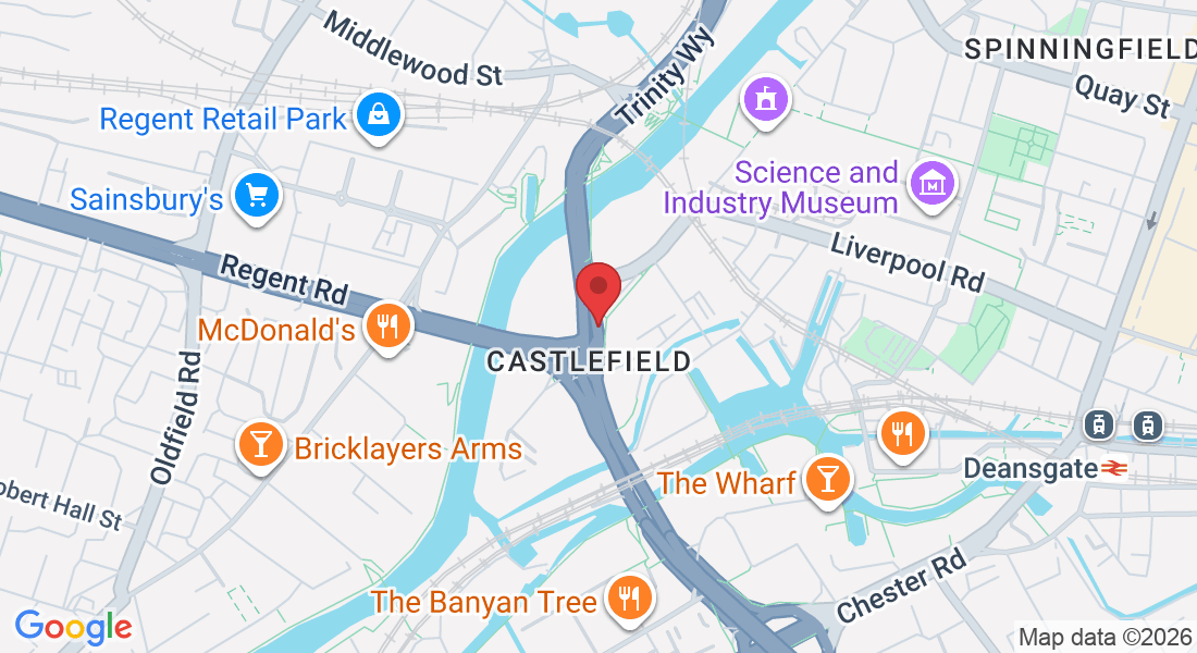 Trinity Wy, Manchester M3 4JW, UK