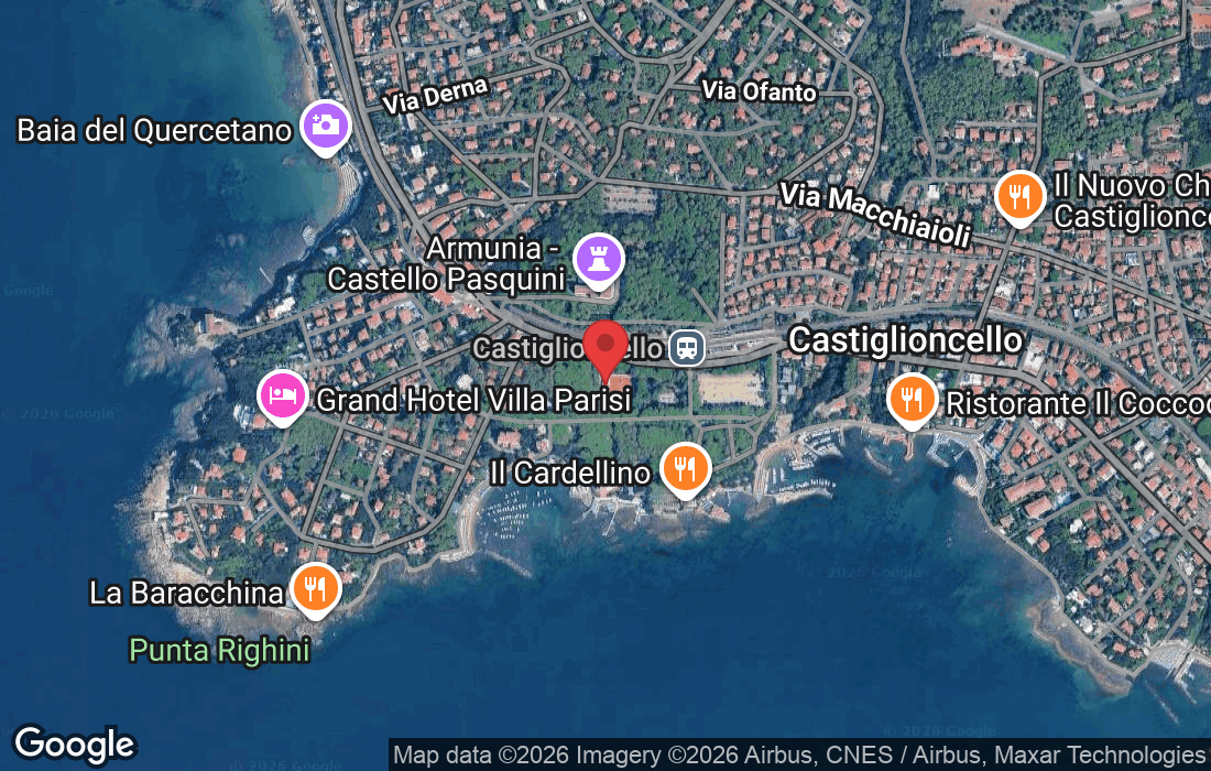 Via della Pineta, 7, 57016 Castiglioncello LI, Italia