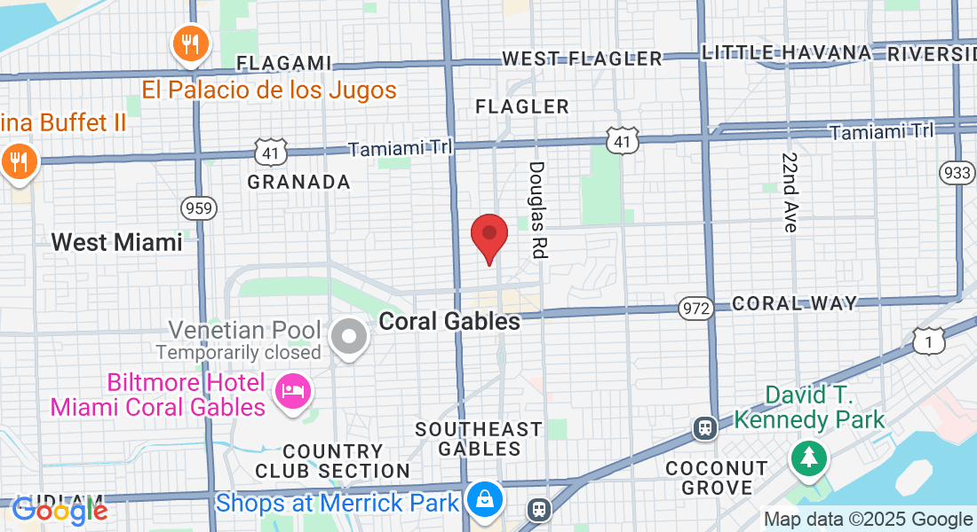 2020 Ponce de Leon suite 103c, Coral Gables, FL 33134, USA