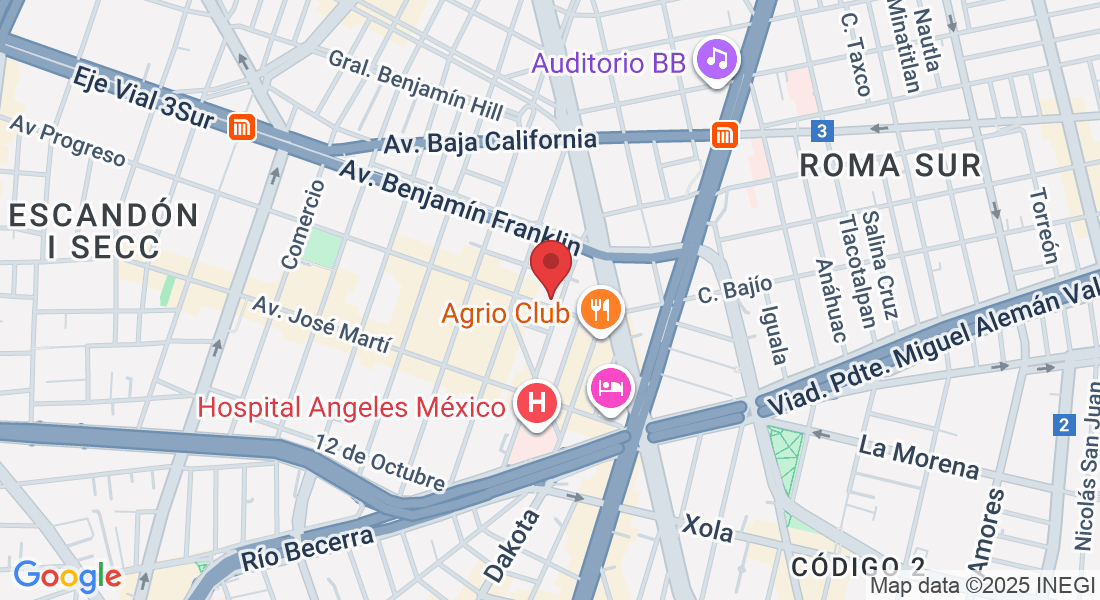 Av Progreso 231, Escandón I Secc, Miguel Hidalgo, 11800 Ciudad de México, CDMX, Mexico