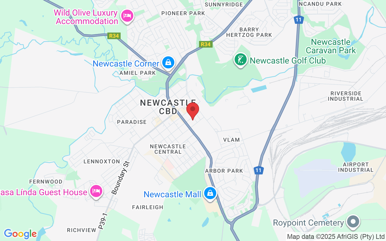 36 Ayliff St, Newcastle CBD, Newcastle, 2940, South Africa