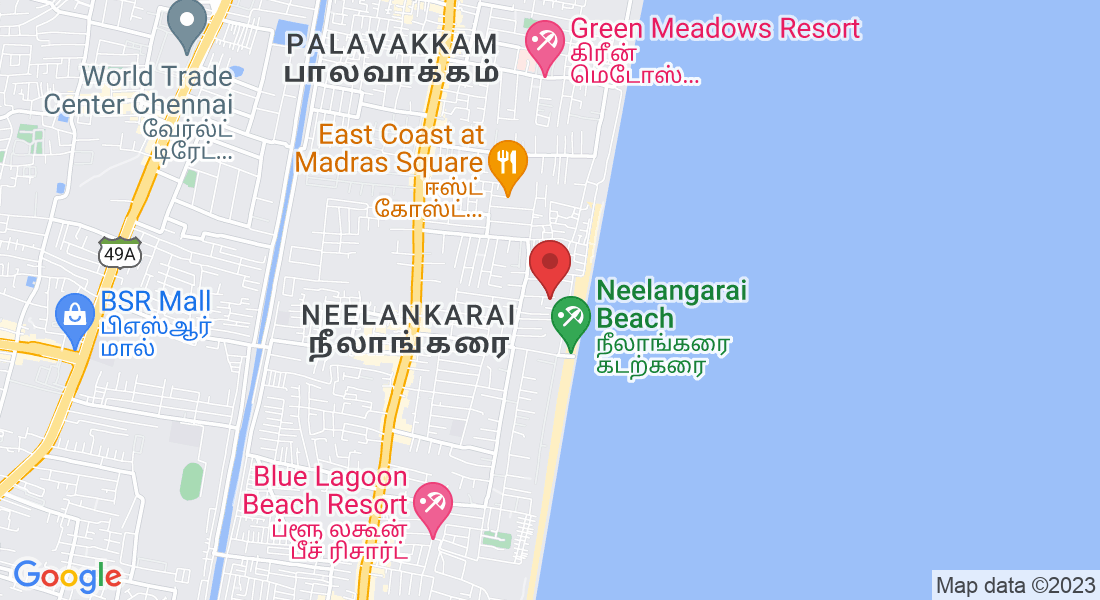 3/298, Beach Rd, Neelankarai, Chennai, Tamil Nadu 600041, India