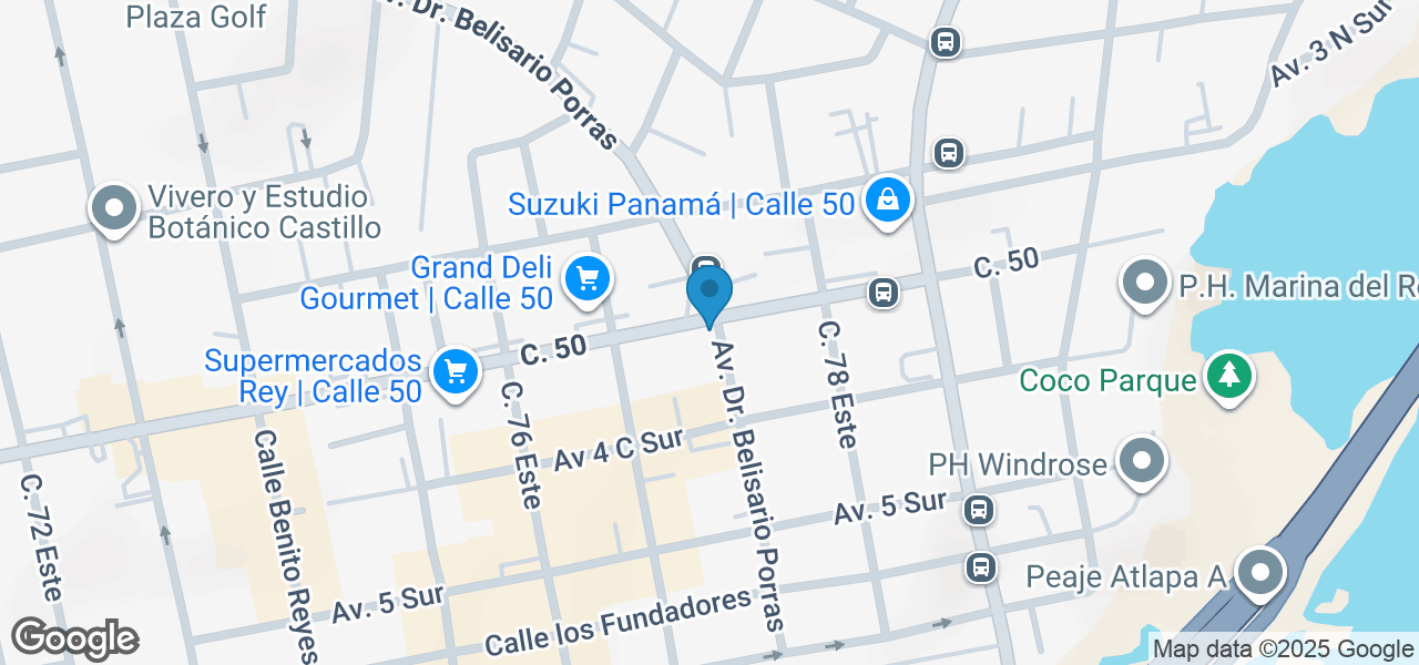 Calle 50 & Vía Porras, XFVX+6G9, Panamá, Provincia de Panamá, Panamá