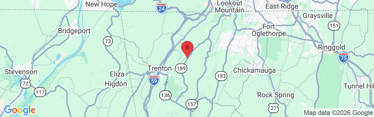 1558 Burkhalter Gap Rd, Rising Fawn, GA 30738, USA