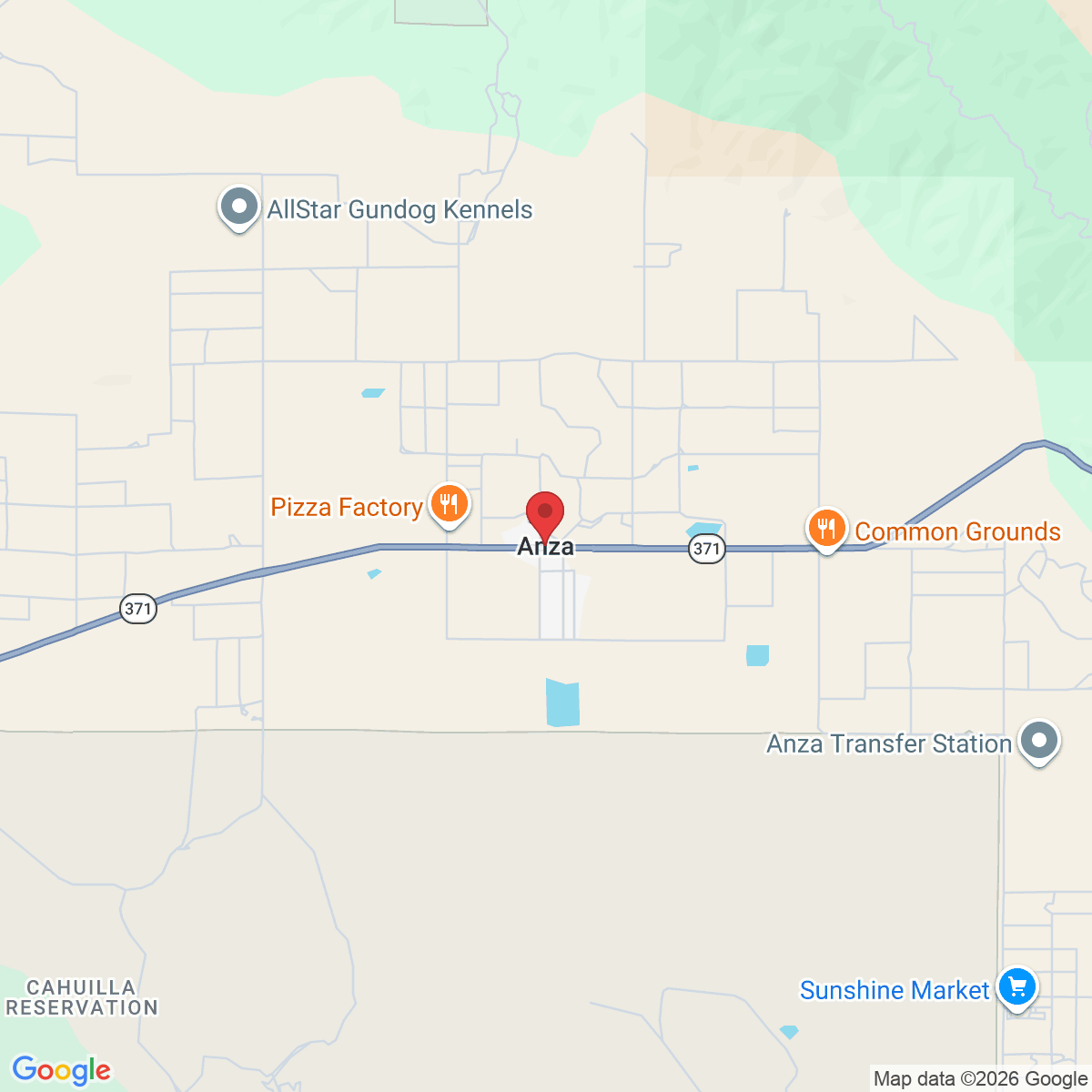 Anza, California 92539, EE. UU.