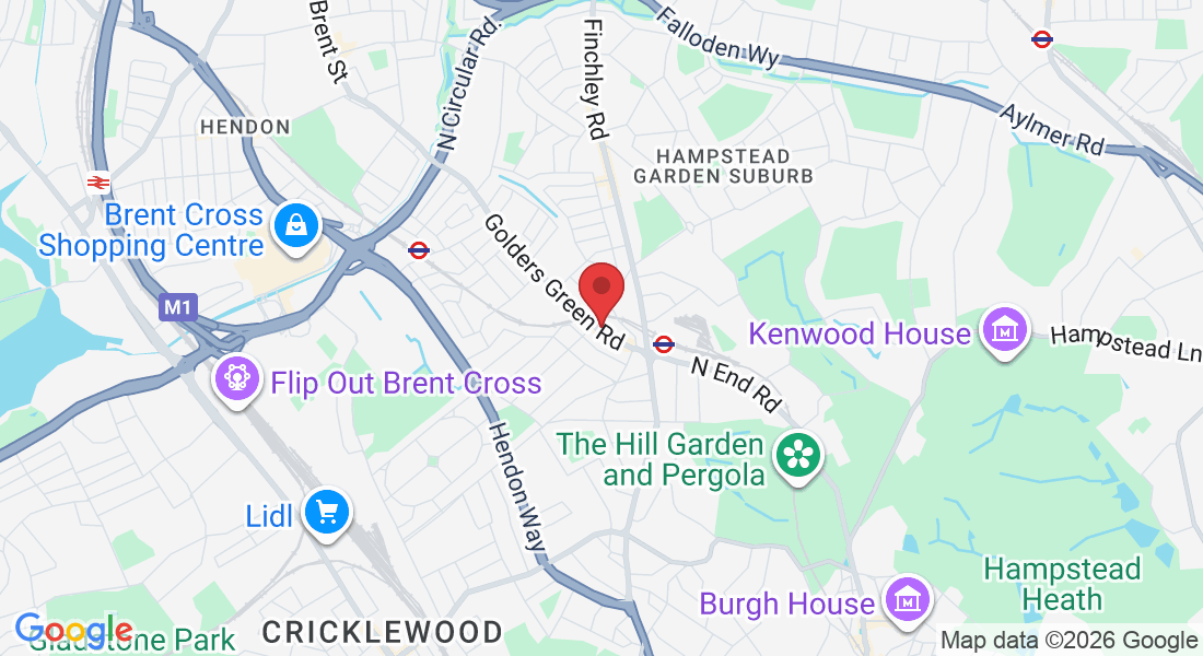 80 Golders Green Rd, London NW11 8LN, UK