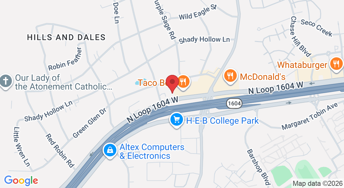 7327 N Loop 1604 W #101a, San Antonio, TX 78249, USA