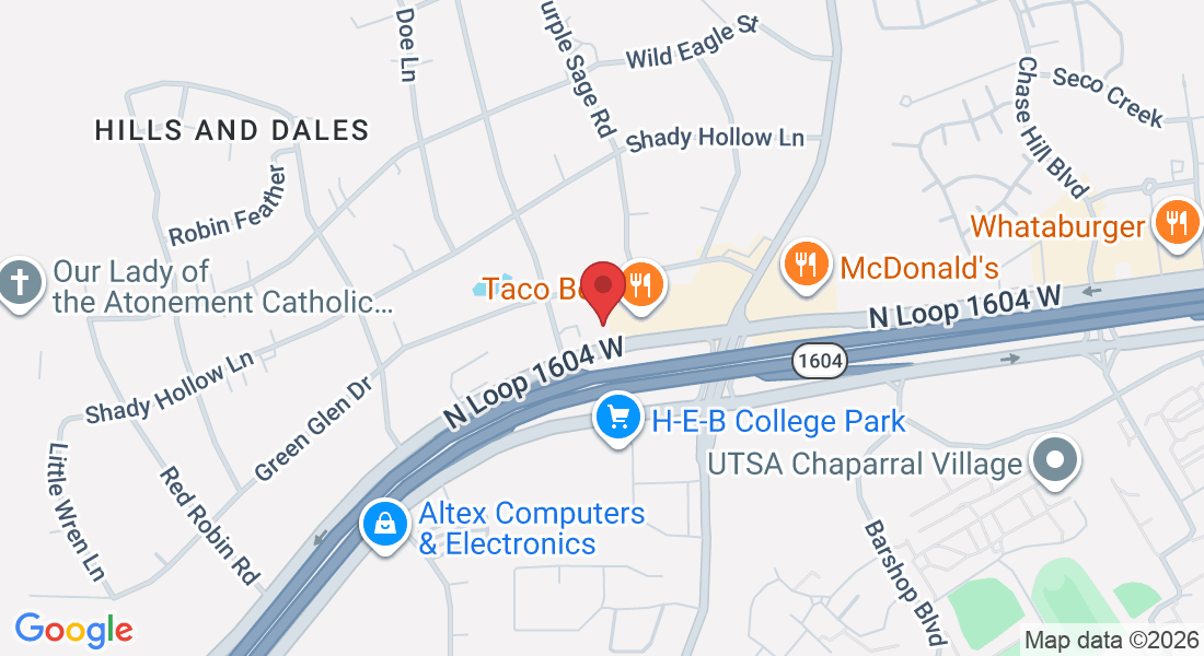 7327 N Loop 1604 W #101a, San Antonio, TX 78249, USA