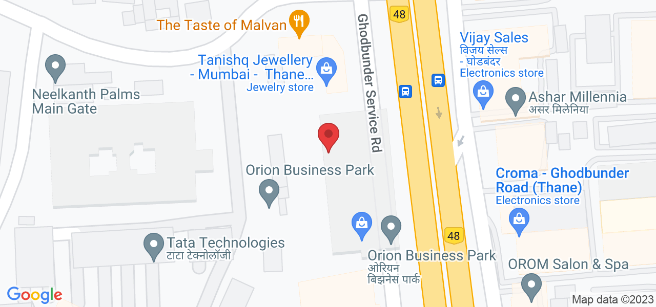 310, Orion Business Park, Ghodbunder Rd, Kapurbawdi, Thane West, Thane, Maharashtra 400610, India