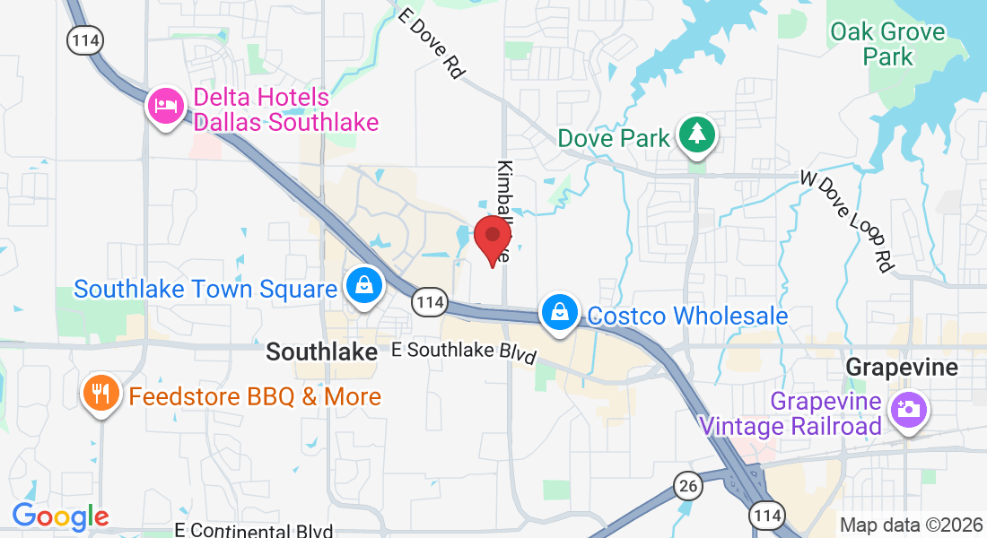 2106 E State Hwy 114 suite 101, Southlake, TX 76092, USA