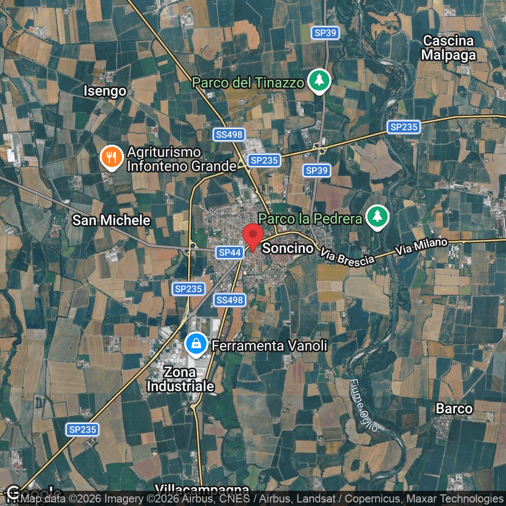 Via Padre Mario Zanardi, 7, 26029 Soncino CR, Italia