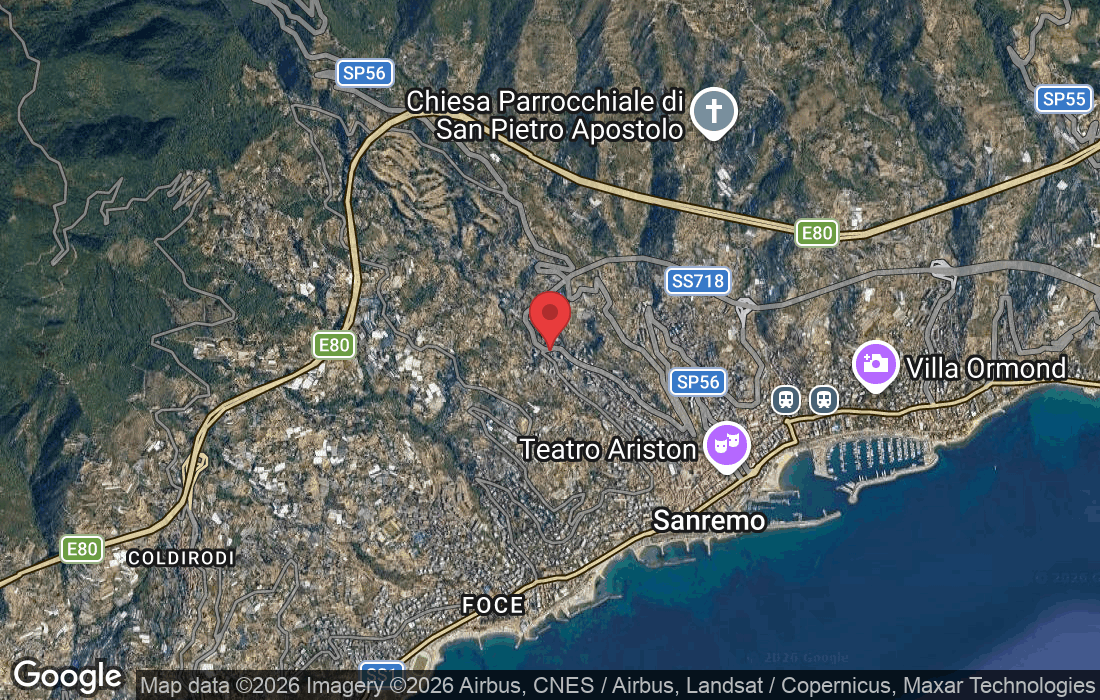 Via Galileo Galilei, 234, 18038 Sanremo IM, Italia