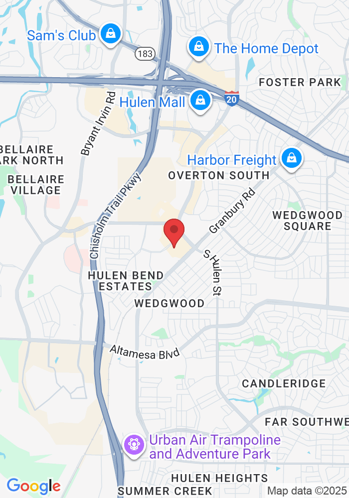 6080 S Hulen St Ste 105, Fort Worth, TX 76132, USA