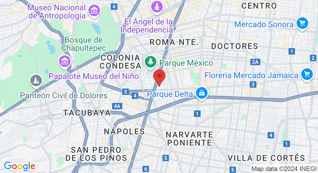 Tlacotalpan 59, Roma Sur, Cuauhtémoc, 06760 Ciudad de México, CDMX, México