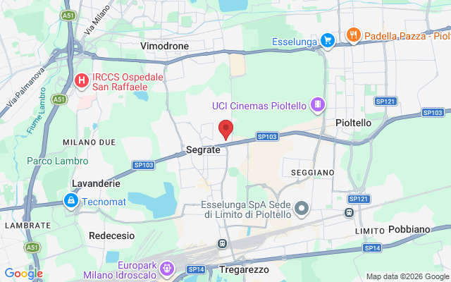 Via Cassanese, 203, 20054 Segrate MI, Italia