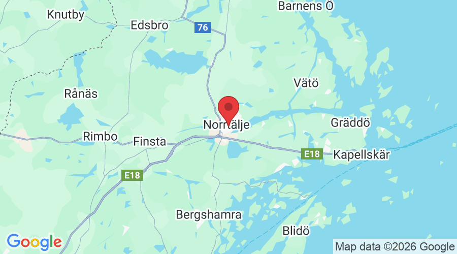 Tillfällegatan 3, 761 30 Norrtälje, Sweden