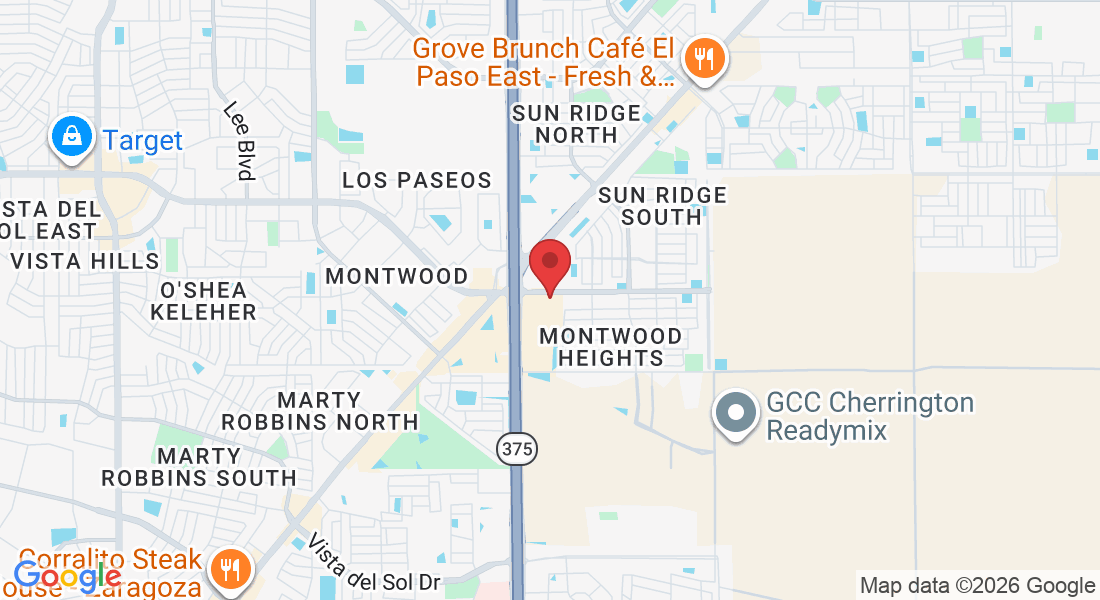 12210 Montwood Dr bldg a suite 108, El Paso, TX 79928, USA