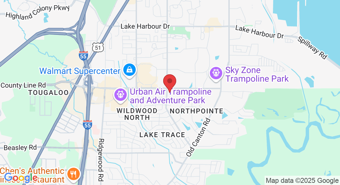 1625 E County Line Rd, Jackson, MS 39211, USA