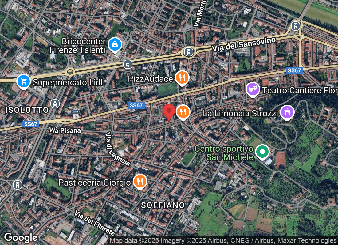 Via Pisana, 338, 50143 Firenze FI, Italia