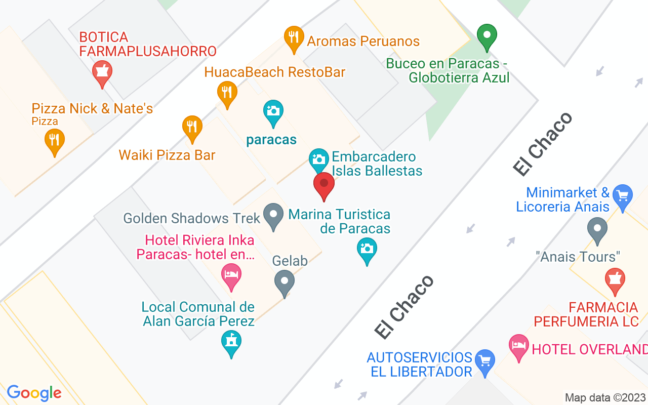 Of. 401, Calle 10, Paracas 11550, Perú