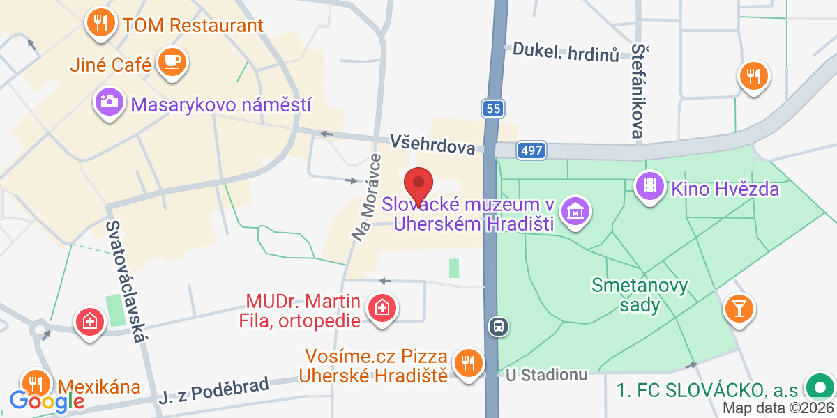 Dvořákova 1210, 686 01 Uherské Hradiště-Uherské Hradiště 1, Czechia