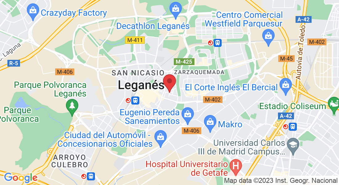 C. de San Antonio de Padua, 15, 28912 Leganés, Madrid, España