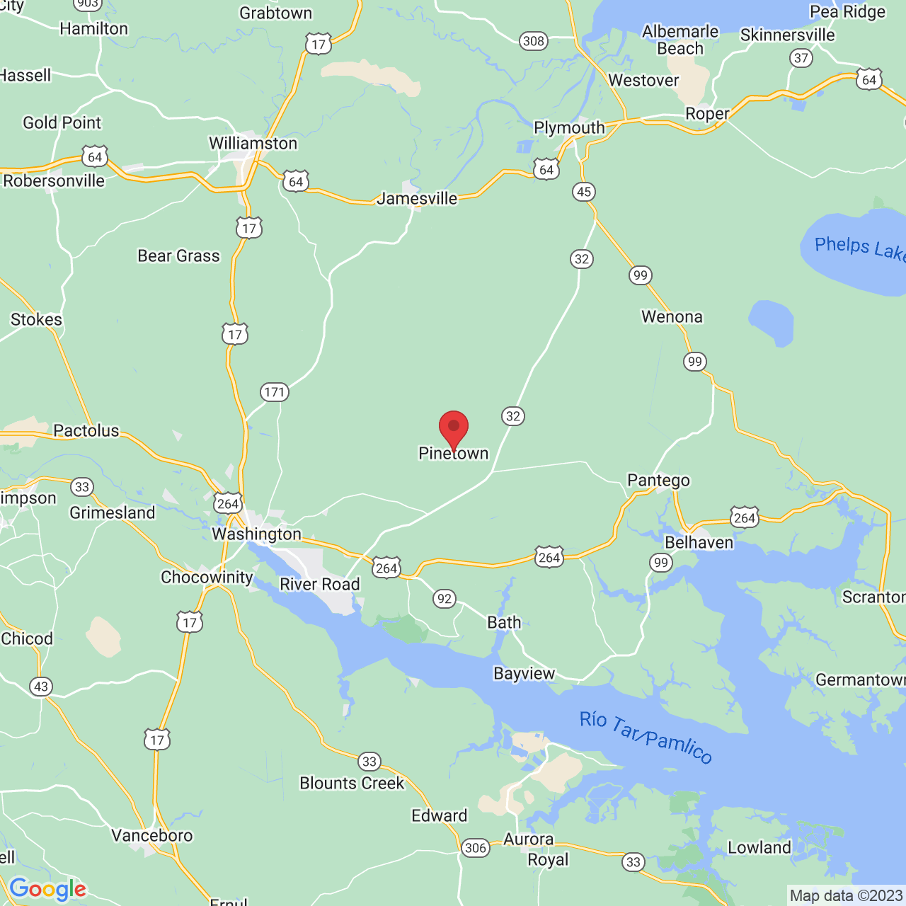 Pinetown, Carolina del Norte 27865, EE. UU.