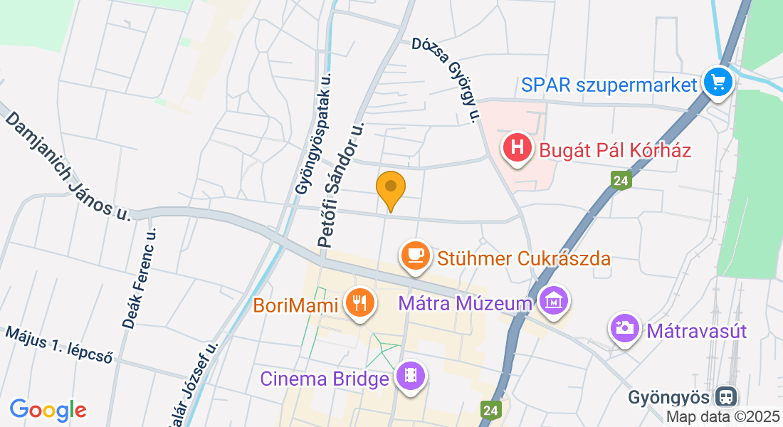 Gyöngyös, Kékes tér 1, 3200 Magyarország