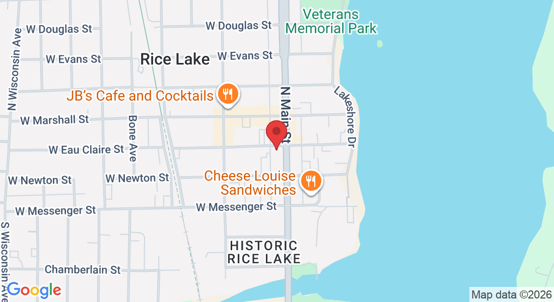 138 N Main St suite 200, Rice Lake, WI 54868, USA