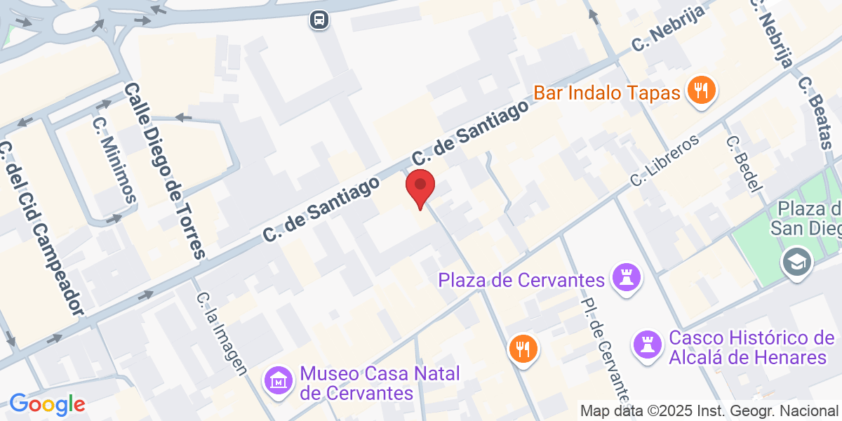 C. de Cervantes, 5, Local, 28801 Alcalá de Henares, Madrid, España