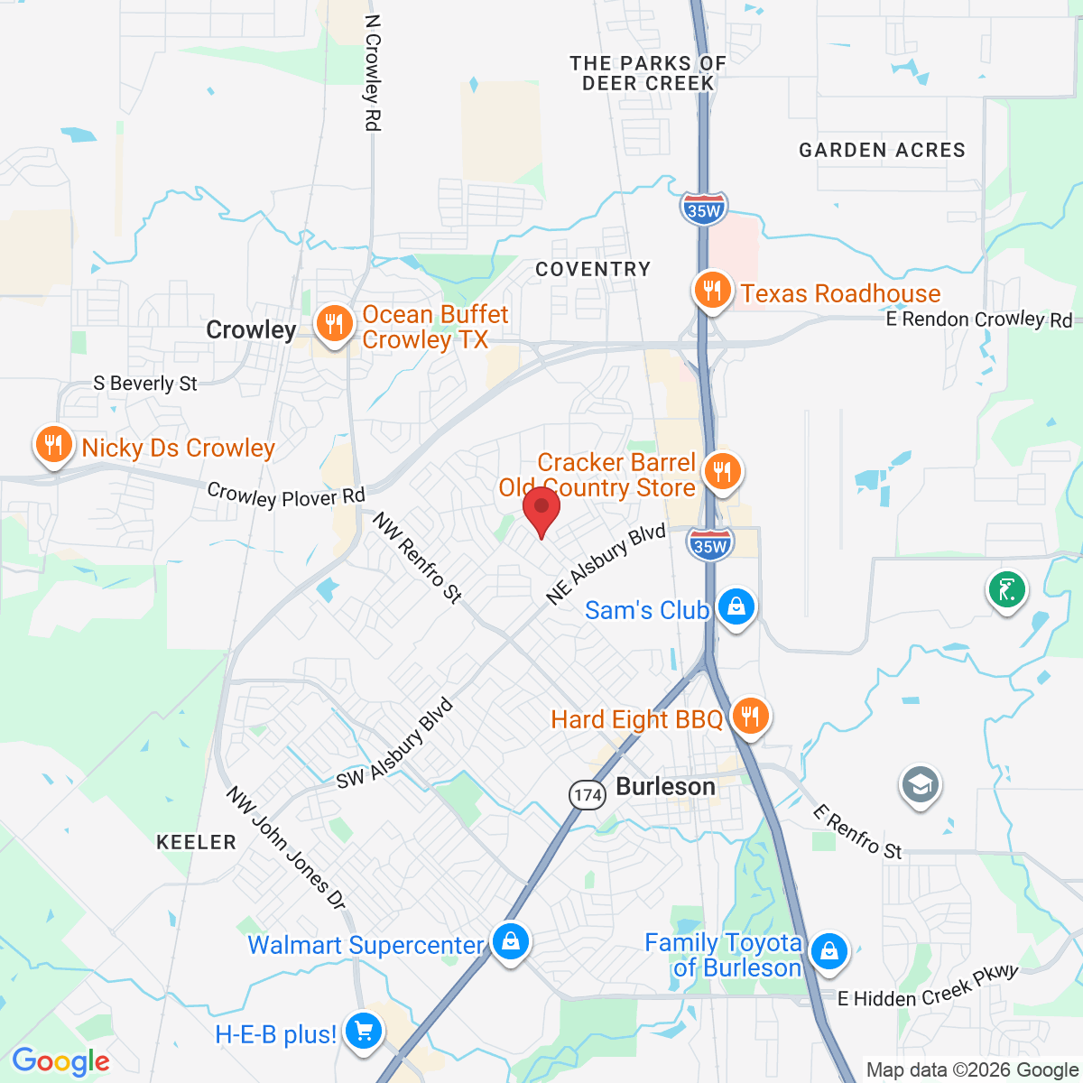 924 Heberle Dr, Burleson, TX 76028, EE. UU.