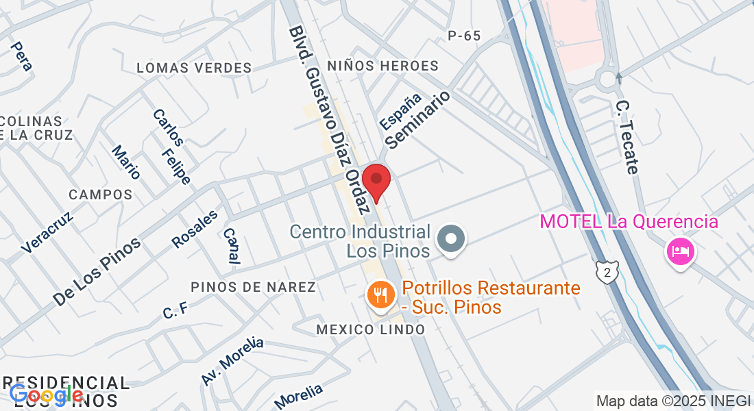 Blvd. Gustavo Díaz Ordaz 1716, Baja California, 22127 Tijuana, B.C., Mexico