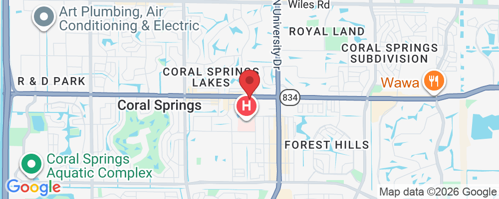 9660 W Sample Rd suite 204, Coral Springs, FL 33065, USA