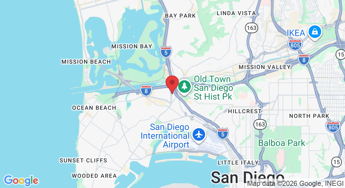 3655 Camino del Rio W, San Diego, CA 92110, USA