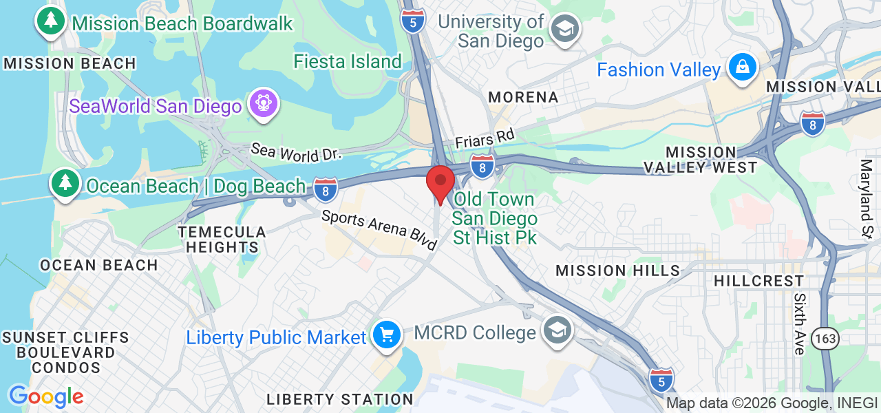 3655 Camino del Rio W, San Diego, CA 92110, USA