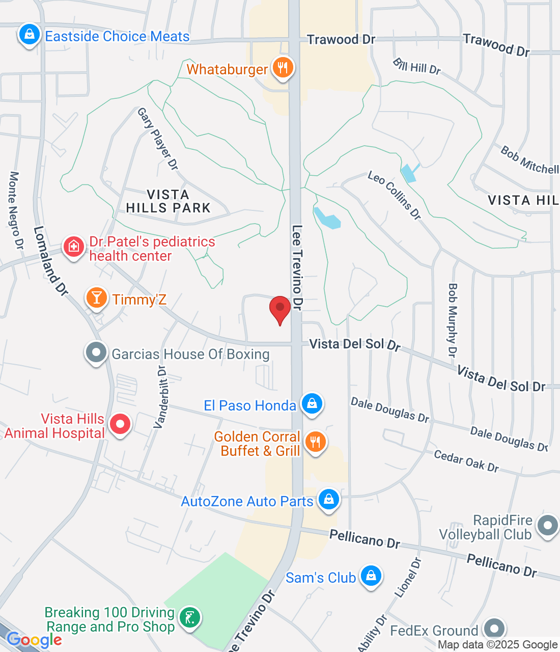 1533 Lee Trevino Dr suite a2, El Paso, TX 79936, USA