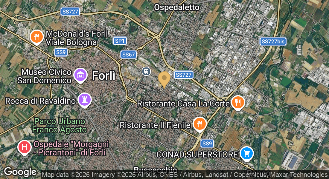 Vle Antonio Gramsci, 81, 47122 Forlì FC, Italia