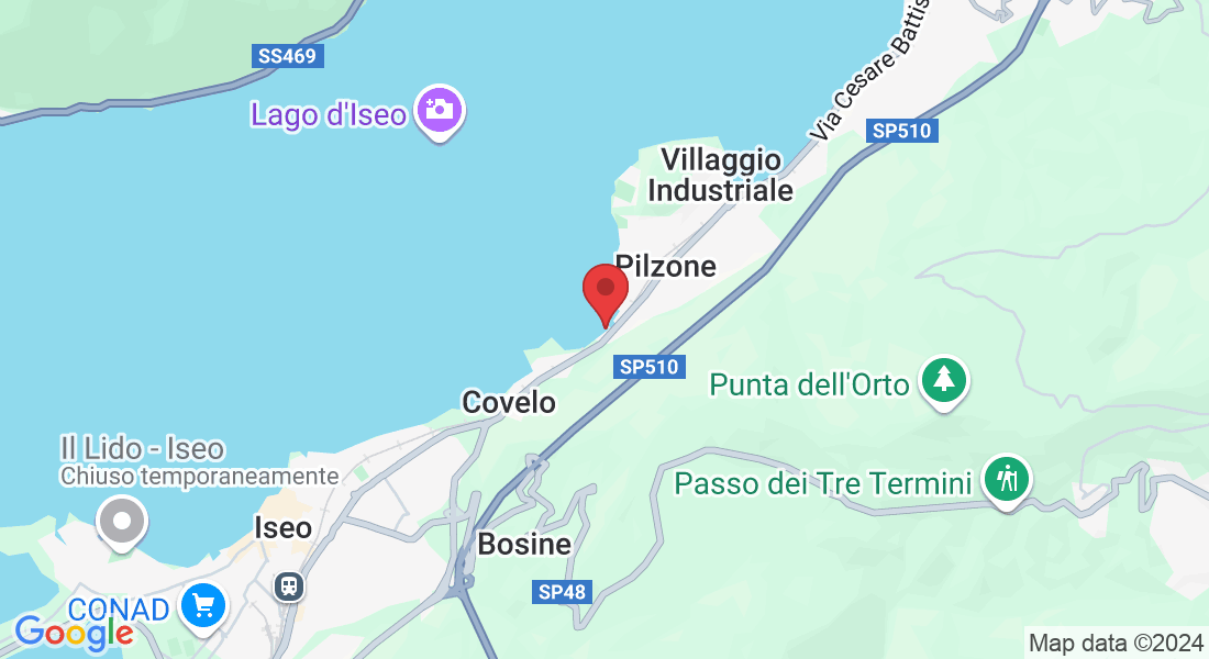 Via Caproni, 246, 25049 Iseo BS, Italia