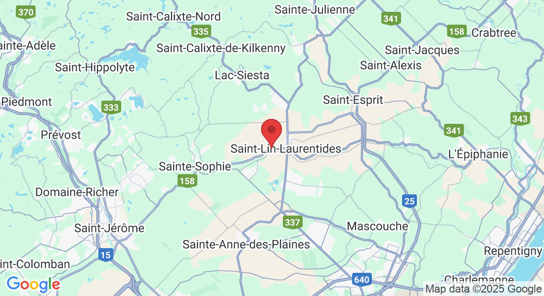 1225 Rang de la Rivière N, Saint-Lin-Laurentides, QC J5M 1Y7, Canada