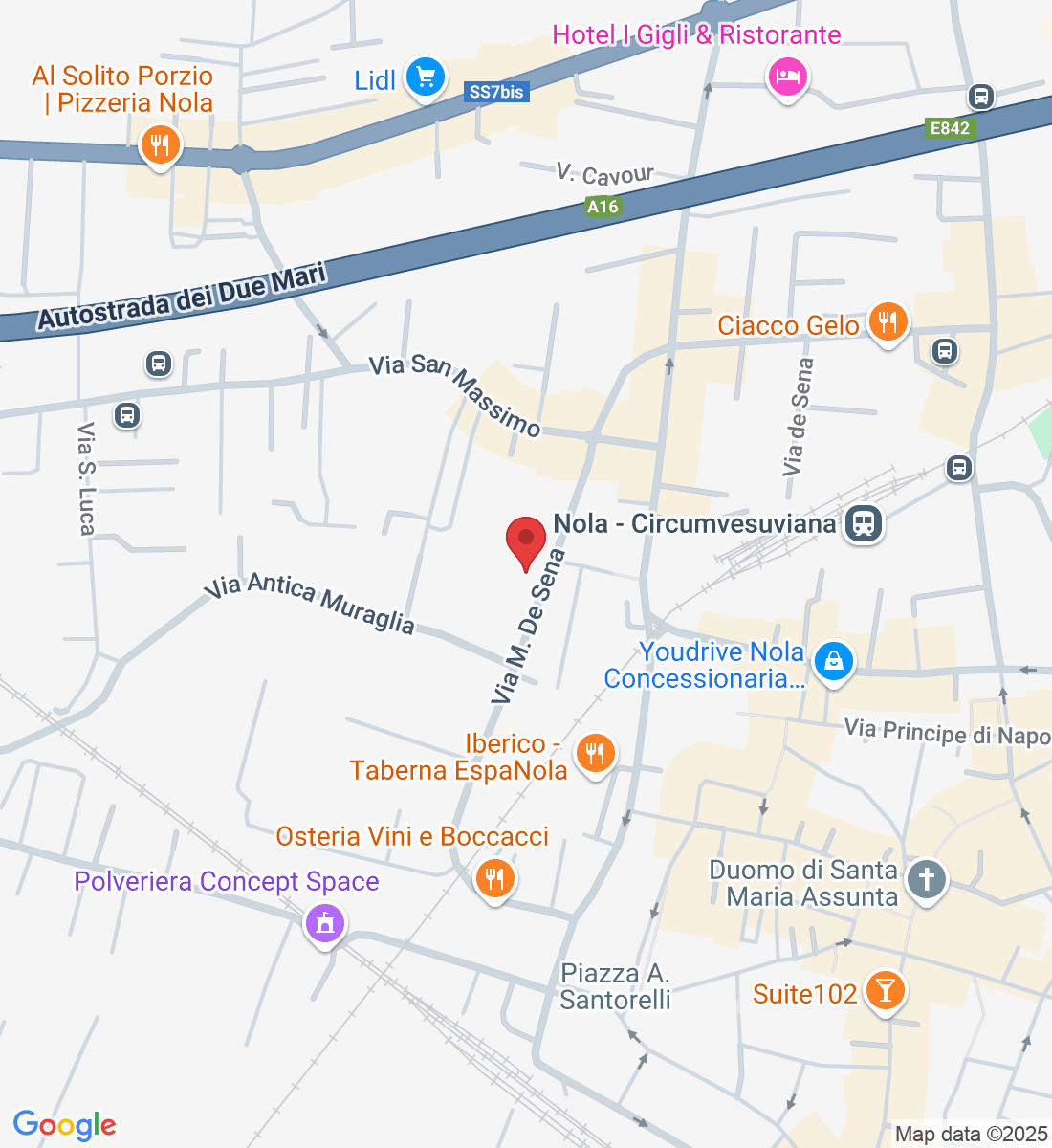 Via M. De Sena, 35, 80035 Nola NA, Italia