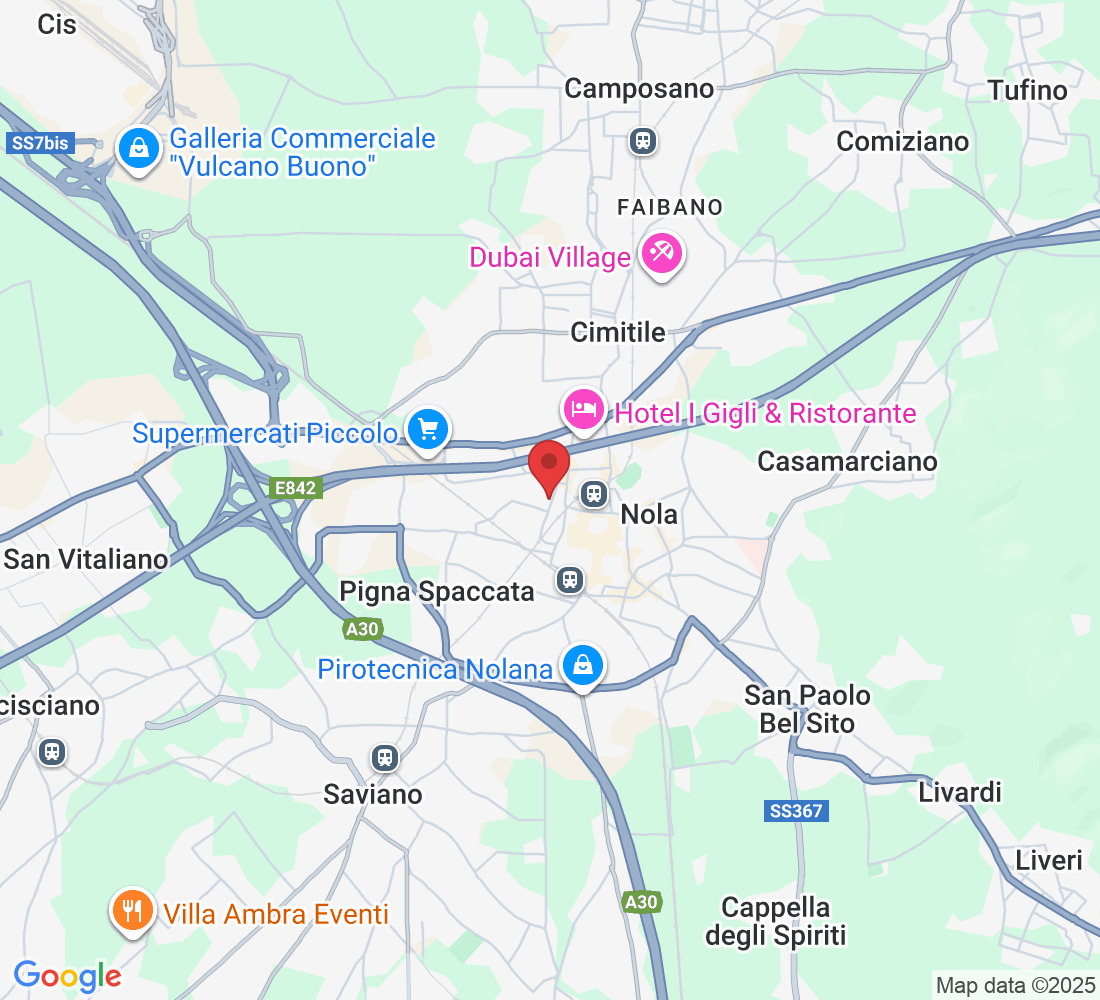 Via M. De Sena, 35, 80035 Nola NA, Italia