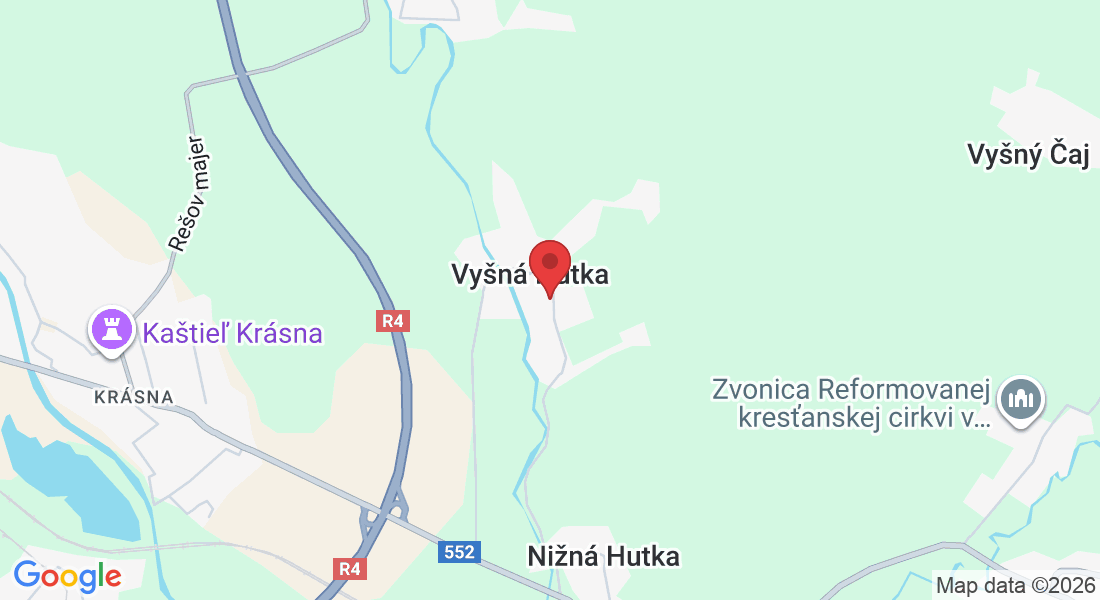 Vyšná Hutka 67, 040 18 Vyšná Hutka, Slovakia