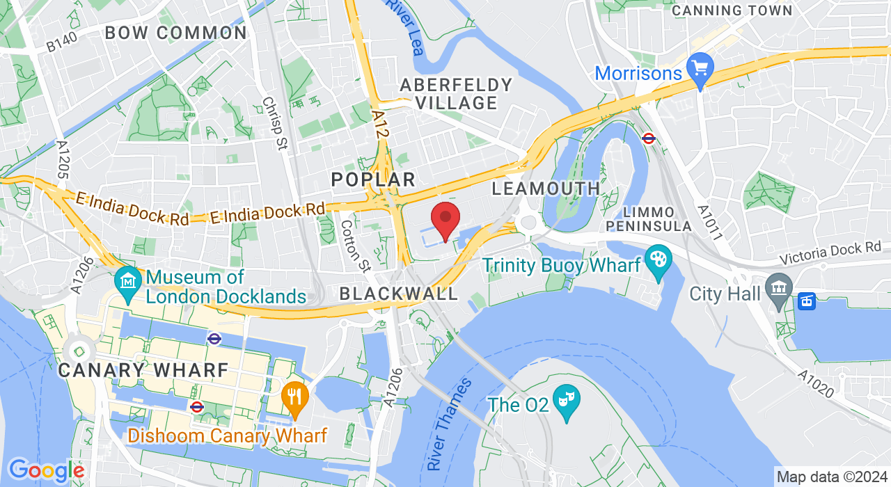 East India, 2 Clove Cres, London E14 2BE, UK