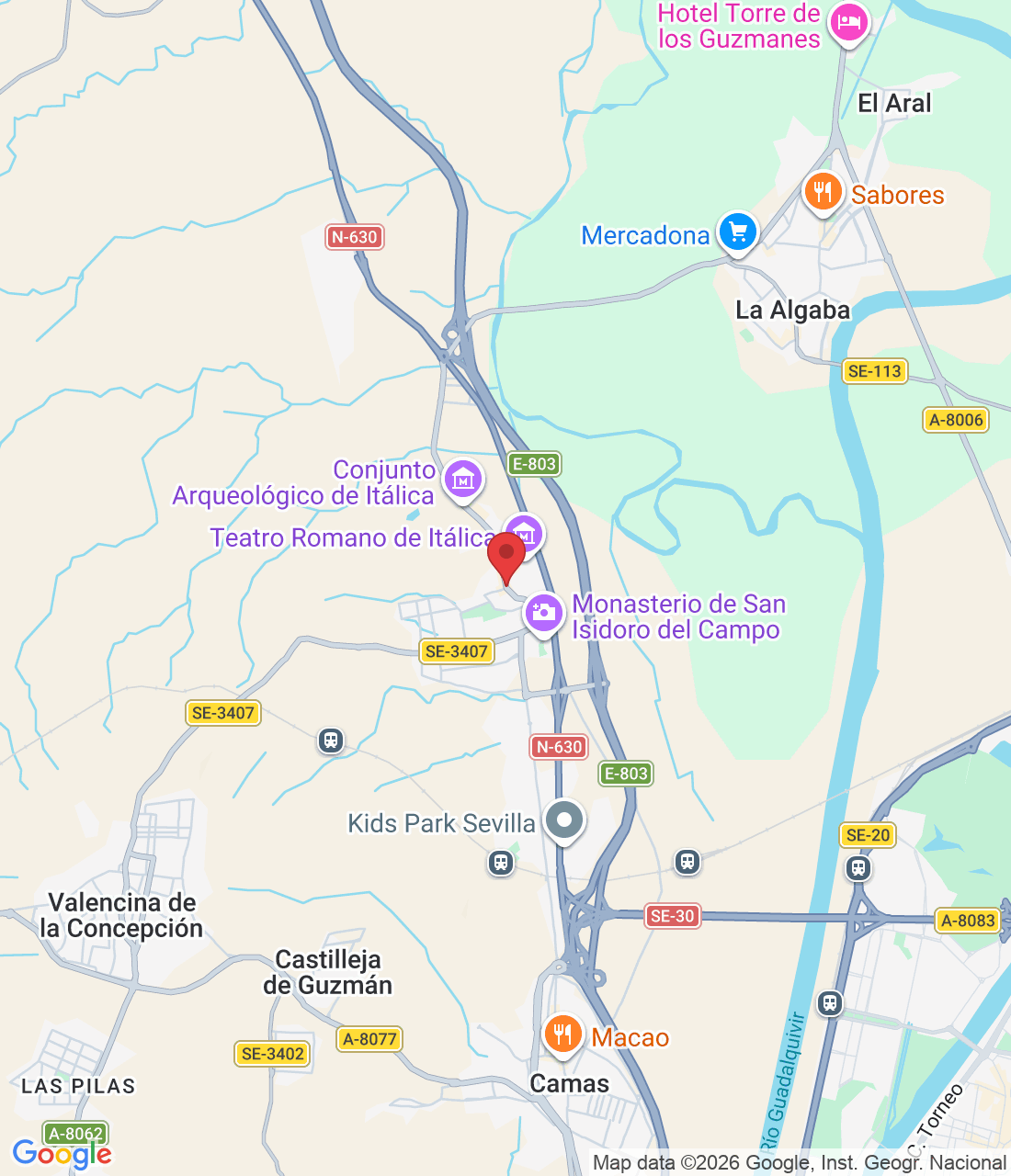 Av. Extremadura, 41970 Santiponce, Sevilla, España