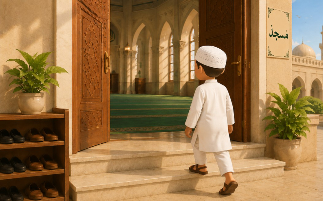 Dua for Entering the Mosque