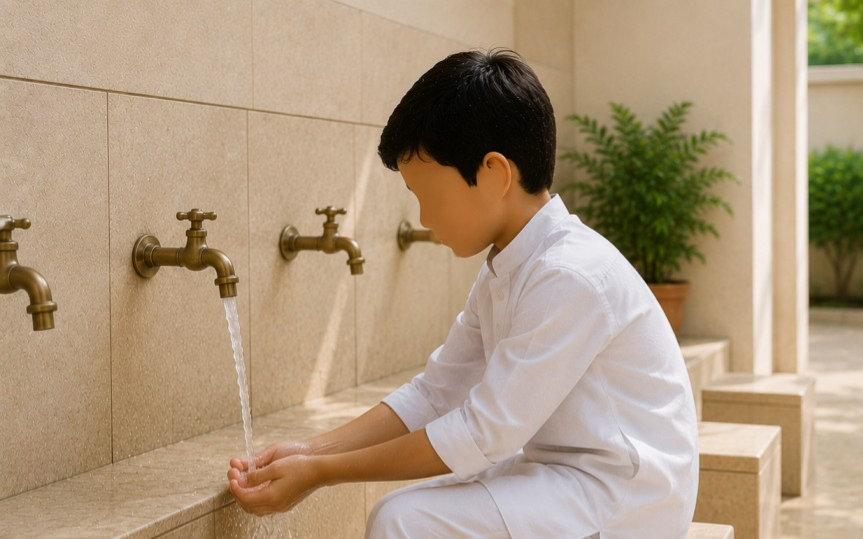 Dua for Starting Ablution (Wudu)