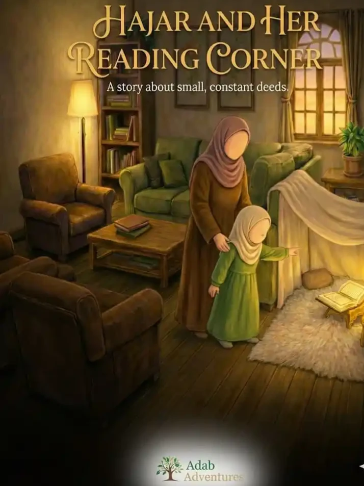 Cover of Hajar and Her Reading Corner