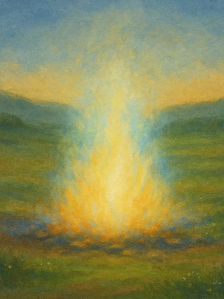 Cover of The Fire that Became Cool