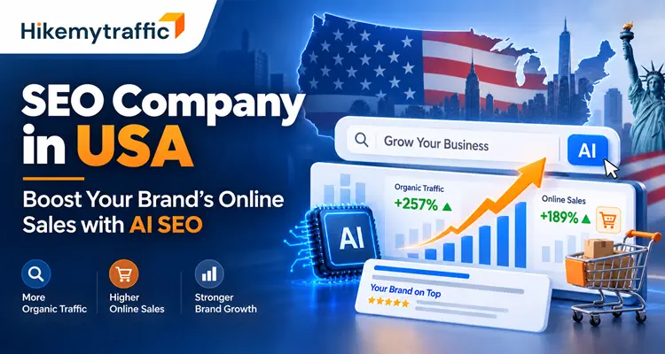 SEO Company in USA - Boost Your Brand’s Online Sales with AI SEO